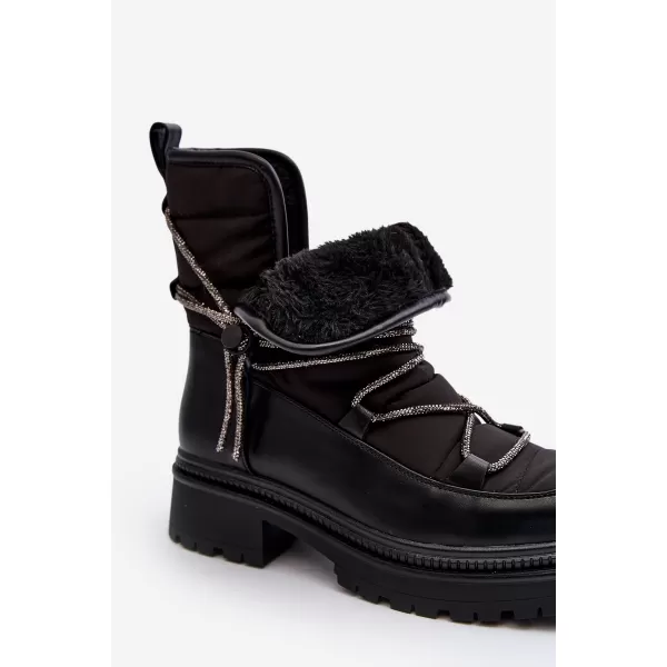 Pantofi de dama BOTO RILANA 29457 NEGRU 