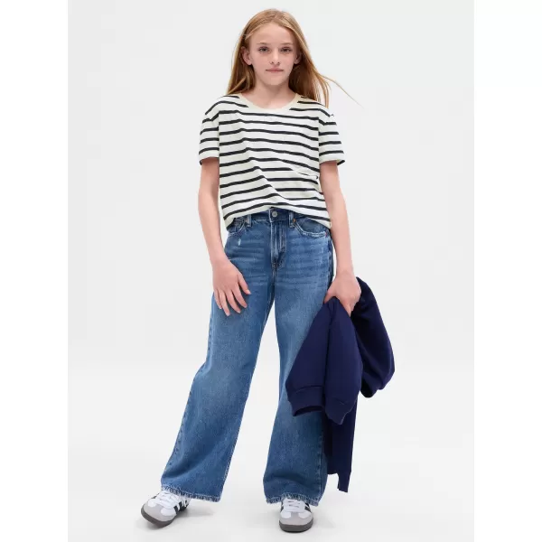  Tricou pentru copii GAP POCKET TEE 601387-09 DUNGĂ ALBĂ BLEUMARIN 