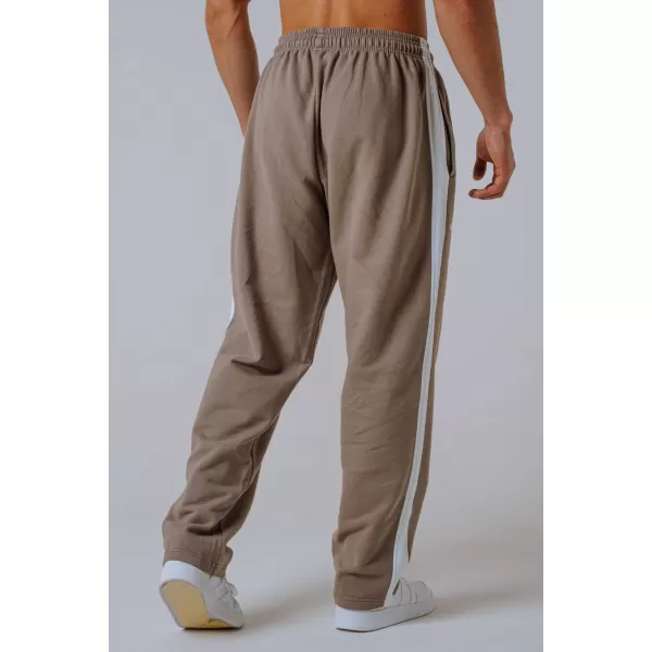  Pantaloni de trening relaxed POWER 904 LIGHT BROWN ASH Nebbia 