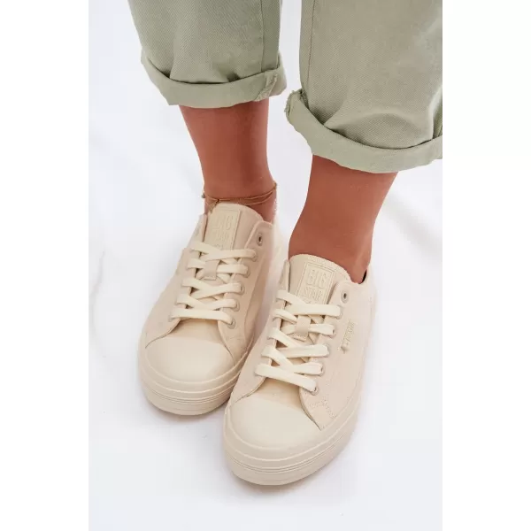  Adidasi de dama BIG STAR TT274818 BEJ Pantofi Big Star 