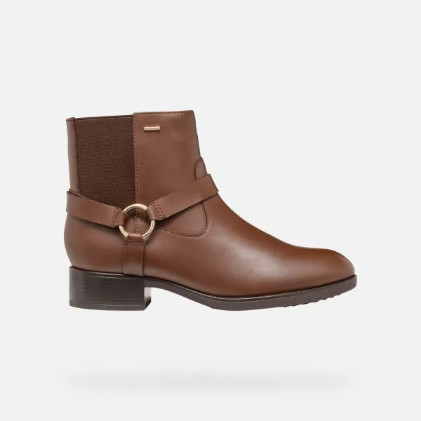  Botine de dama GEOX FELICITY ABX G004337 MARO 