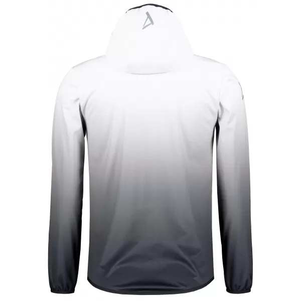  Jachetă softshell premium pentru bărbați ALTISPORT VOJ/ALM126JACK01 ALB-NEGRU 