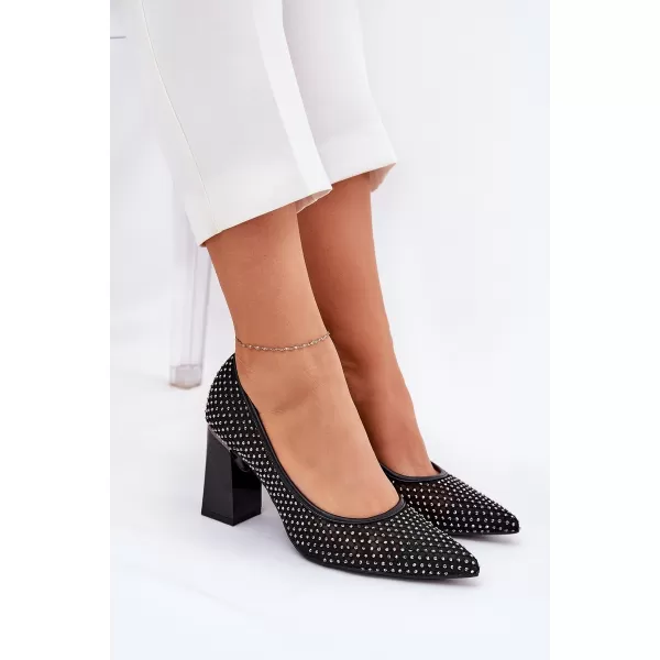  Pantofi de dama VINCEZA 62211 NEGRU 