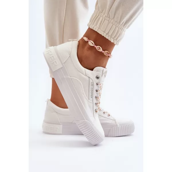  Adidași de damă LEE COOPER LCW-24-31-2170 ALB 