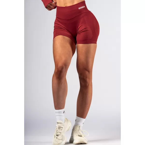  Pantaloni scurți push-up cu talie înaltă POWER 893 RED Nebbia 