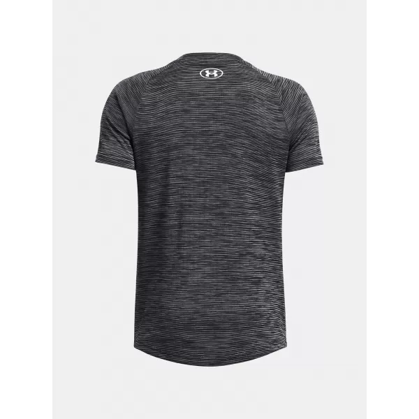  Tricou băieți UNDER ARMOUR UA TECH TEXTURED SS 1382790-001 NEGRU 