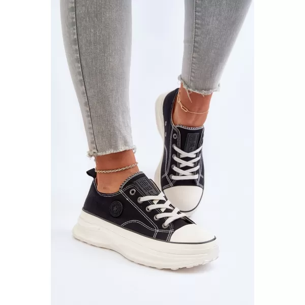  Adidasi de dama BIG STAR NN274125 NEGRI Pantofi Big Star 