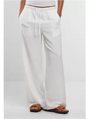 Pantaloni de dama URBAN CLASSICS TB7500 ALB