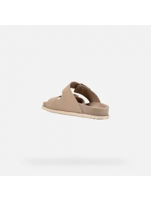 Papuci de damă GEOX SANDYBETT G011576 BEJ