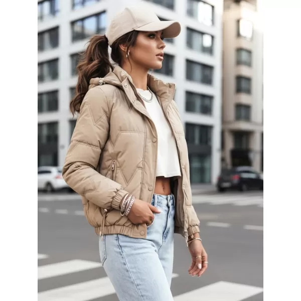  Geaca de dama DSTREET TY4177 BEJ 