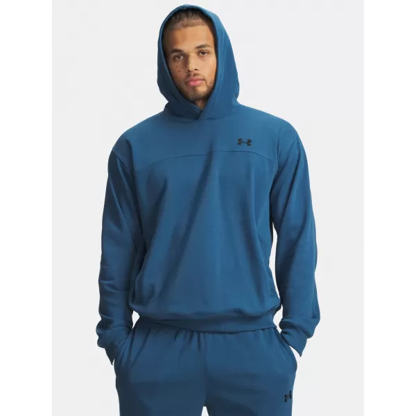  Hanorac pentru bărbați UNDER ARMOUR UA RIVAL LW HOODIE 6012335-498 ALBASTRU 