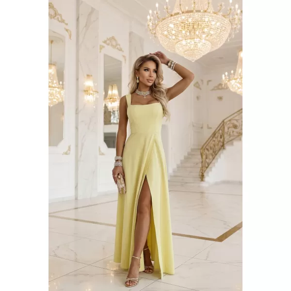  Rochie NUMOCO 633-3 GALBEN DE UNT 