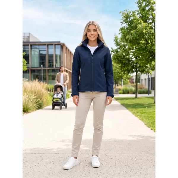  Jachetă softshell pentru femei ALTISPORT NoPrint NP/ALW945 ALBASTRU MARIN 