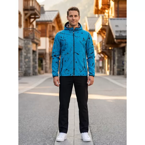  Jachetă softshell premium pentru bărbați ALTISPORT VOJ/ALM034JACK01 SMARALD 