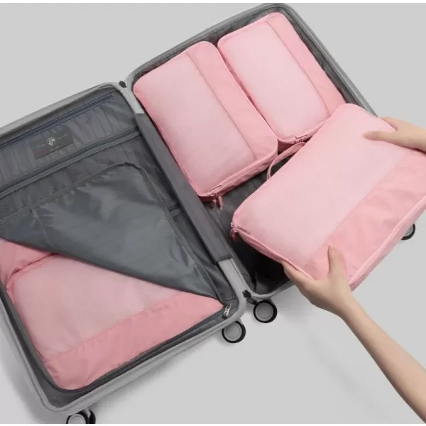  Valiză HEYS Ecotex Packing Cube 5 Pc Set NISIP ROZ 