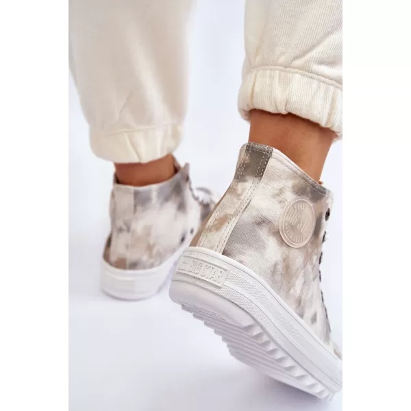  Adidași de damă BIG STAR LL274047 WHITE/OLIVE Big Star Pantofi 