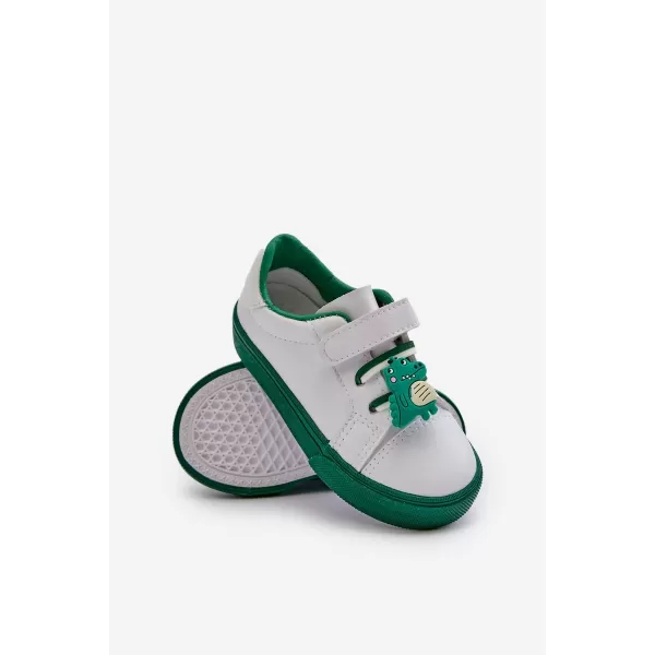  Adidași pentru copii BOTO PENNYN 32801 ALB/VERDE 