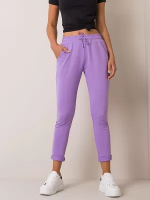 Pantaloni de trening pentru femei BASIC FEEL GOOD RV-DR-3698.92 VIOLET