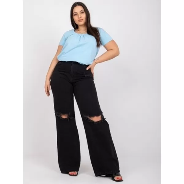  Tricou de damă BASIC FEEL GOOD RV-TS-6320.85P ALBASTRU DESCHIS 