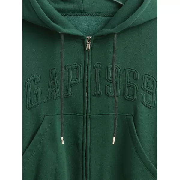  Hanorac de dama GAP LOGO HOODIE ZIP 840015-00 VÂNĂTOR ADÂNC 