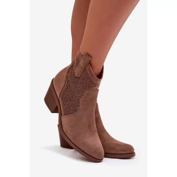  Pantofi de dama S.BARSKI HY61-8013 CAFEA 