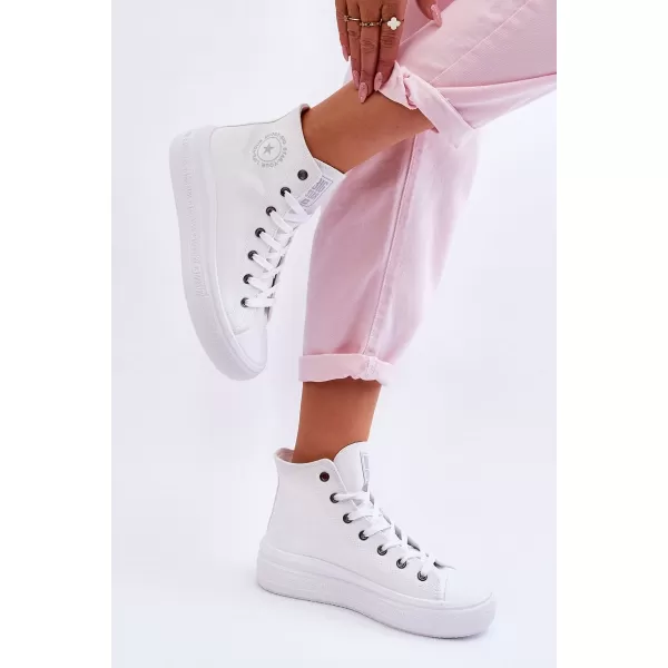  Adidași de damă BIG STAR LL274A183 WHITE Pantofi Big Star 