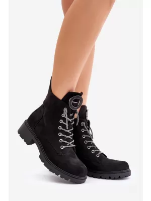 Pantofi de dama VINCEZA 16465 NEGRU
