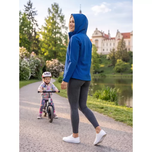  Jachetă softshell pentru femei ALTISPORT NoPrint NP/ALW945 ALBASTRU REGAL 