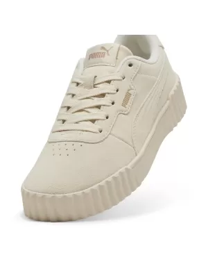 Pantofi de dama PUMA CARINA 3.0 SD 400721_03 ALPINE SNOW/ ZĂPADĂ ALPINĂ/PUMA GOLD