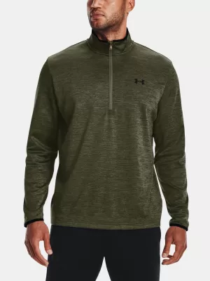 Hanorac pentru bărbați UNDER ARMOUR UA ARMOUR FLEECE 1/2 ZIP VERDE