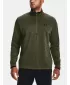Hanorac pentru bărbați UNDER ARMOUR UA ARMOUR FLEECE 1/2 ZIP VERDE