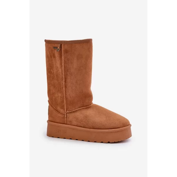  Pantofi de damă BIG STAR OO274893 MARO/BEJ Pantofi Big Star 