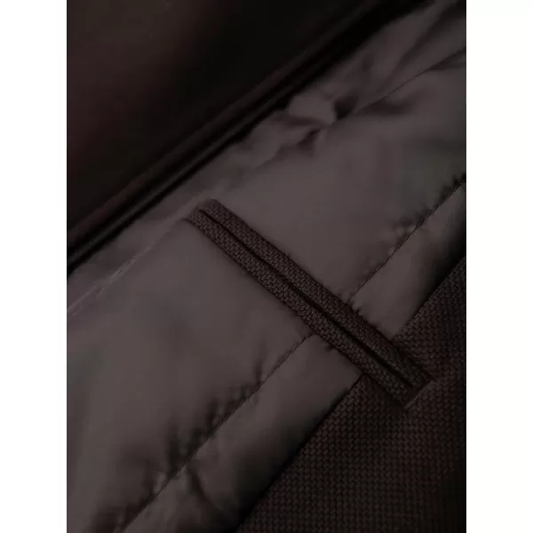  Palton pentru bărbați OMBRE OM-COWC-0136 MARO ÎNCHIS 