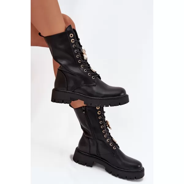  Pantofi de dama BOTO LOMINA 38866 NEGRU 