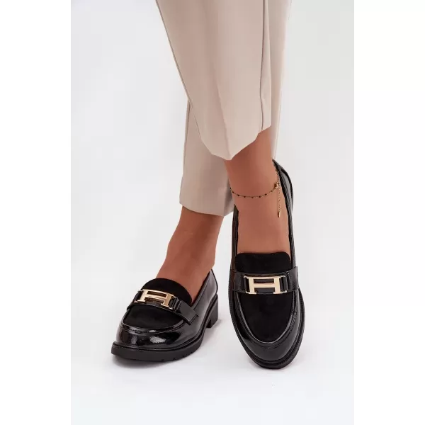  Pantofi de dama S.BARSKI HY52-545 NEGRU 
