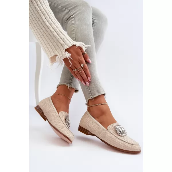  Mocasini de dama D&A MR38-676 BEJ 