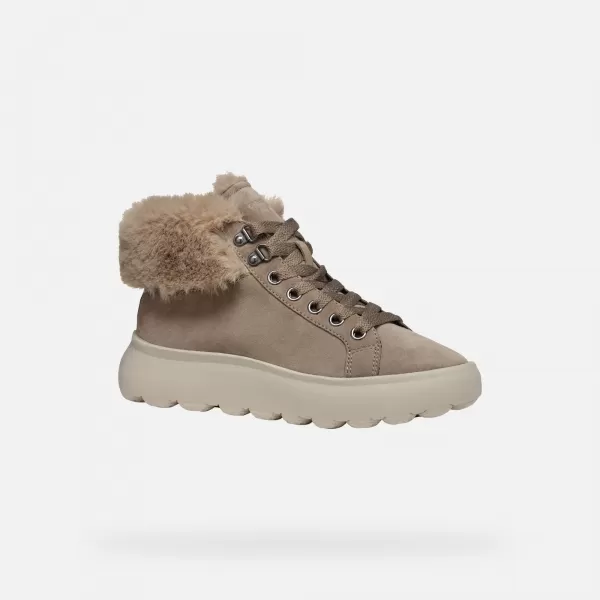  Adidași de damă GEOX SPHERICA EC4.1 G004449 BEJ 