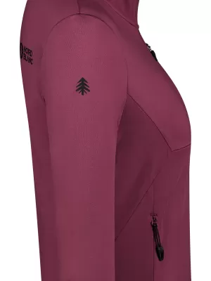 Hanorac pentru femei powerfleece NORDBLANC SEDGE NBWFL8291 VIOLET
