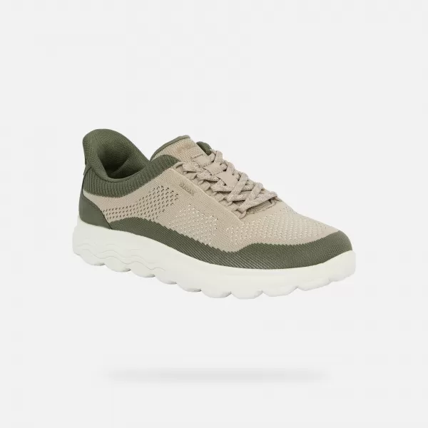  Adidași pentru bărbați GEOX SPHERICA PLUS FAST IN G014663 BEJ 