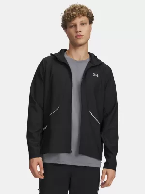 Jachetă pentru bărbați UNDER ARMOUR UA UNSTOPPABLE WOVEN JACKET NEGRU
