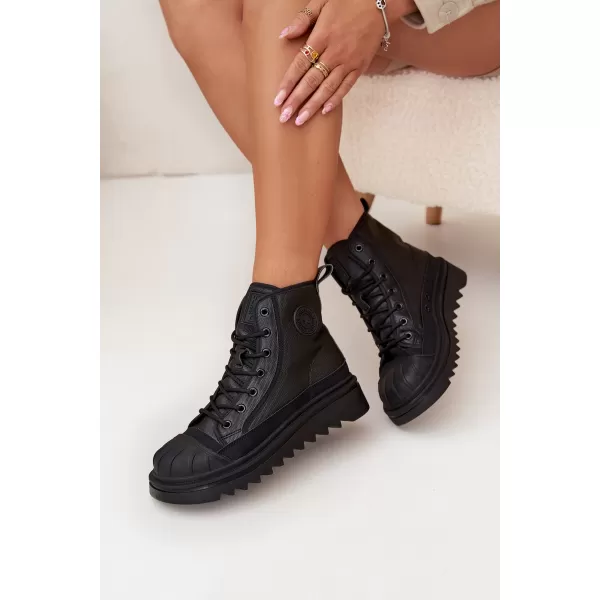  Adidași de damă BIG STAR OO274A355 NEGRI Pantofi Big Star 