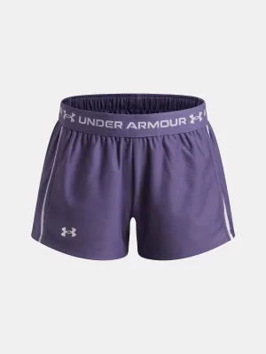 Pantaloni scurți pentru fete UNDER ARMOUR G TECH PLAY UP SHORT 1390075-520 VIOLET