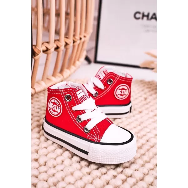  Adidasi copii BIG STAR HH374190 RED Pantofi Big Star 