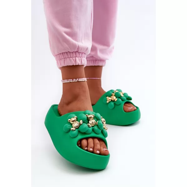  Papuci de damă BOTO BREMAVIA 32668 VERDE 