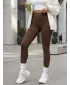 Pantaloni de dama DSTREET UY2848 MARO