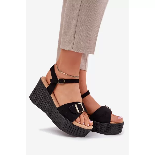  Sandale de dama BOTO LINIELLA 37365 NEGRU 