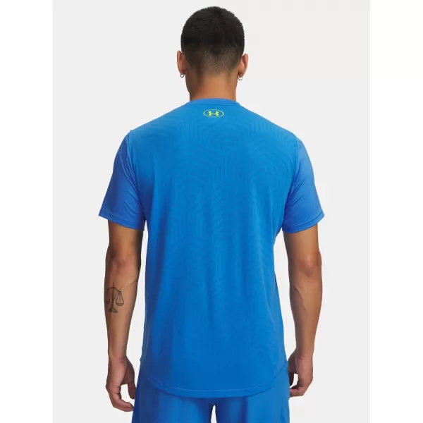  Tricou pentru bărbați UNDER ARMOUR UA M CHALLENGER PRO SS 6009620-402 ALBASTRU 
