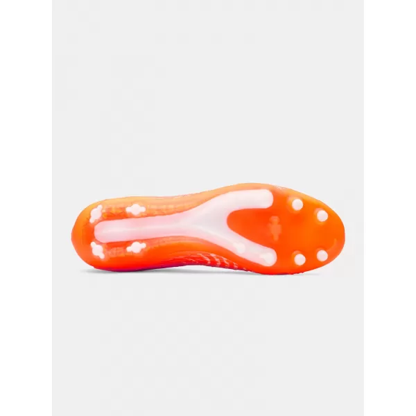  Cizme de fotbal pentru bărbați UNDER ARMOUR UA MAGNETICO ELITE 5 FG 6000544-825 PORTOCALE 