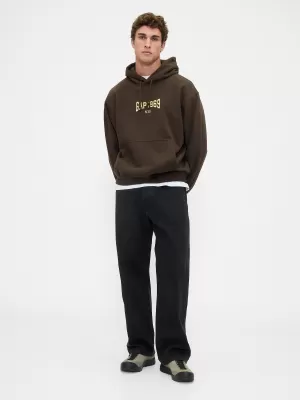 Hanorac pentru bărbați GAP LOGO PULLOVER HOODIE 821291-01 SOL