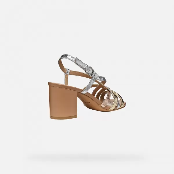  Sandale de dama GEOX VIRNILISA 65 S G012824 DE AUR 